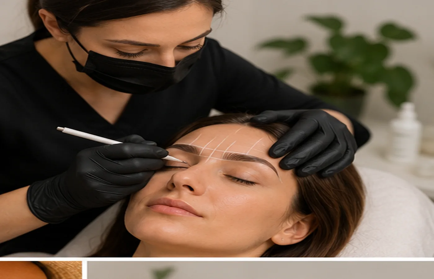 Diseño previo de cejas antes de microblading
