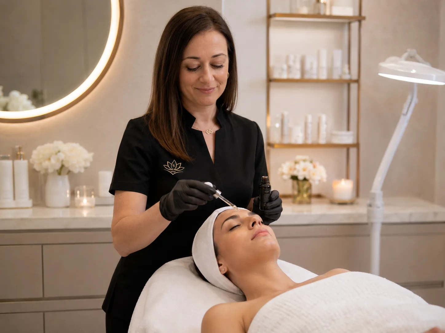 Tratamiento facial profesional personalizado en Centro de estética AM