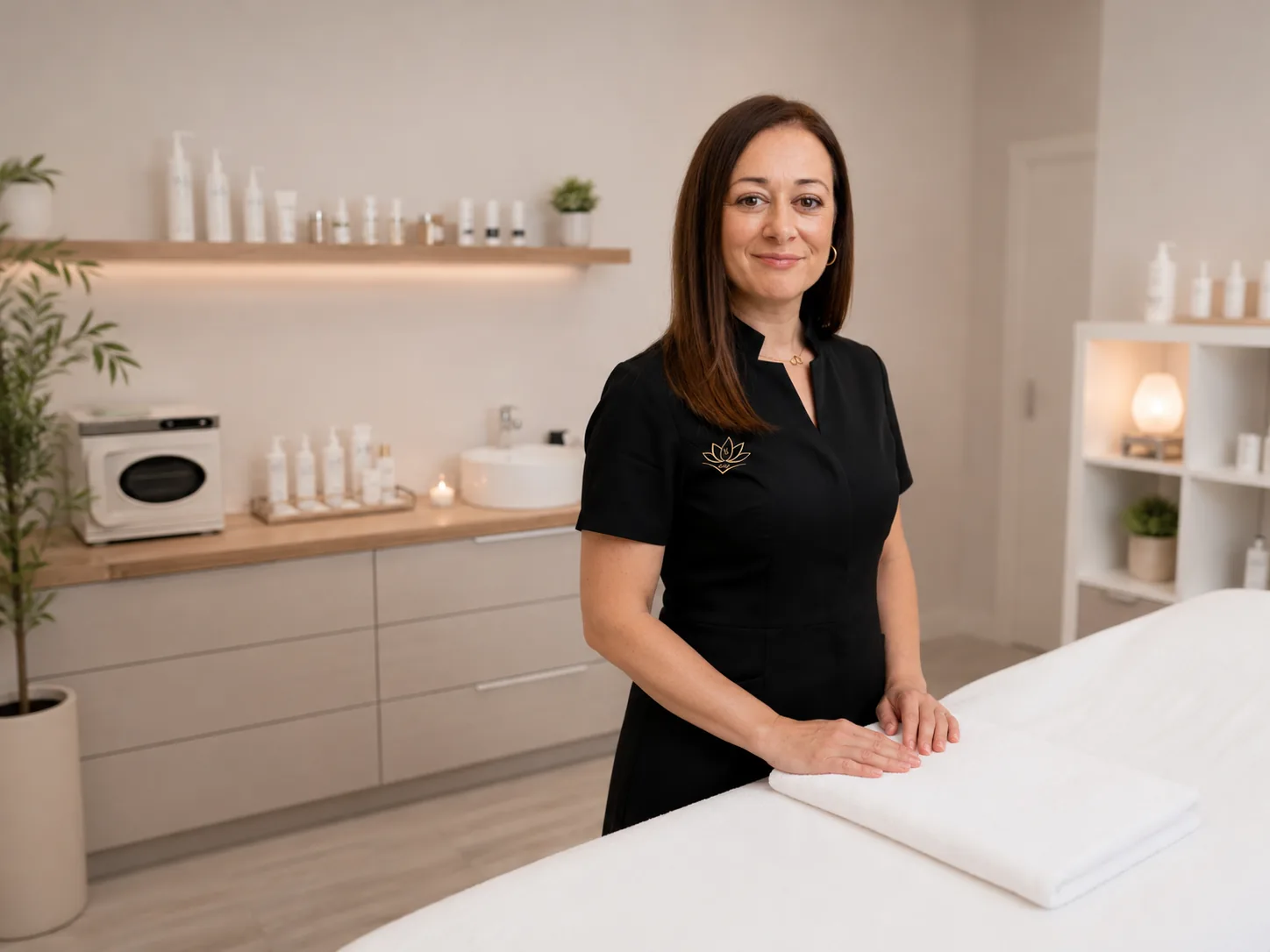 Antonia Moreno en un espacio profesional y cercano de Centro de estética AM en La Solana