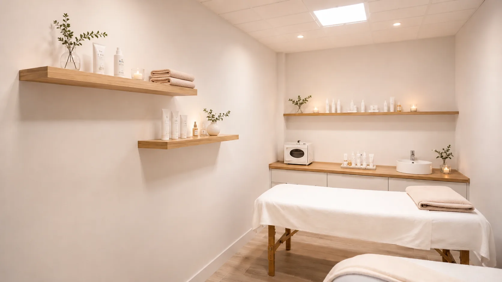 Interior elegante y acogedor de Centro de estética AM en La Solana